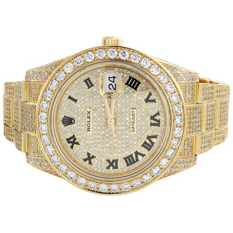 diamond flooded rolex replica|are Rolex crowns real.